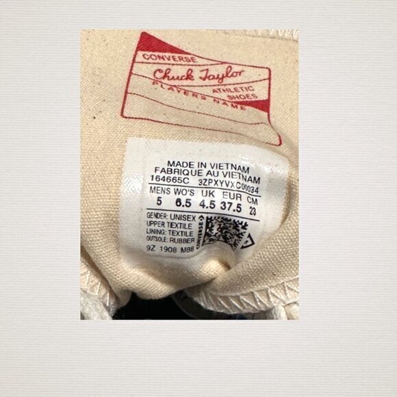 Converse Chuck Taylor x JW Anderson Run Star Hike Hi sneakers Men's Size 5 NWOT - Picture 5 of 13